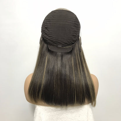 INJECTION SILK TOP JEWISH WIG HUMAN HAIR