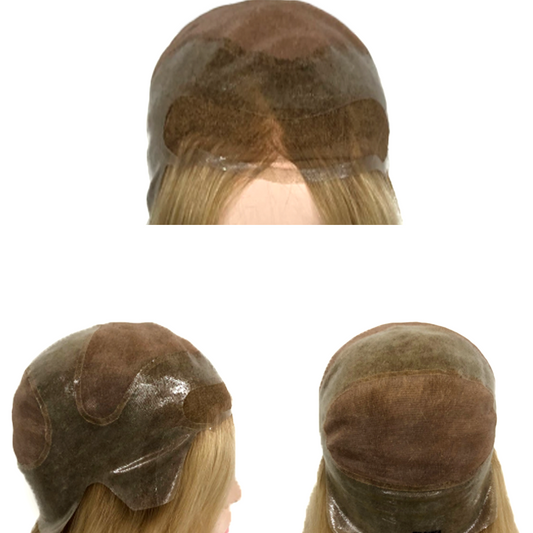 Full Monofilament Top Wig PU Edge And Soft Lace Front For Women