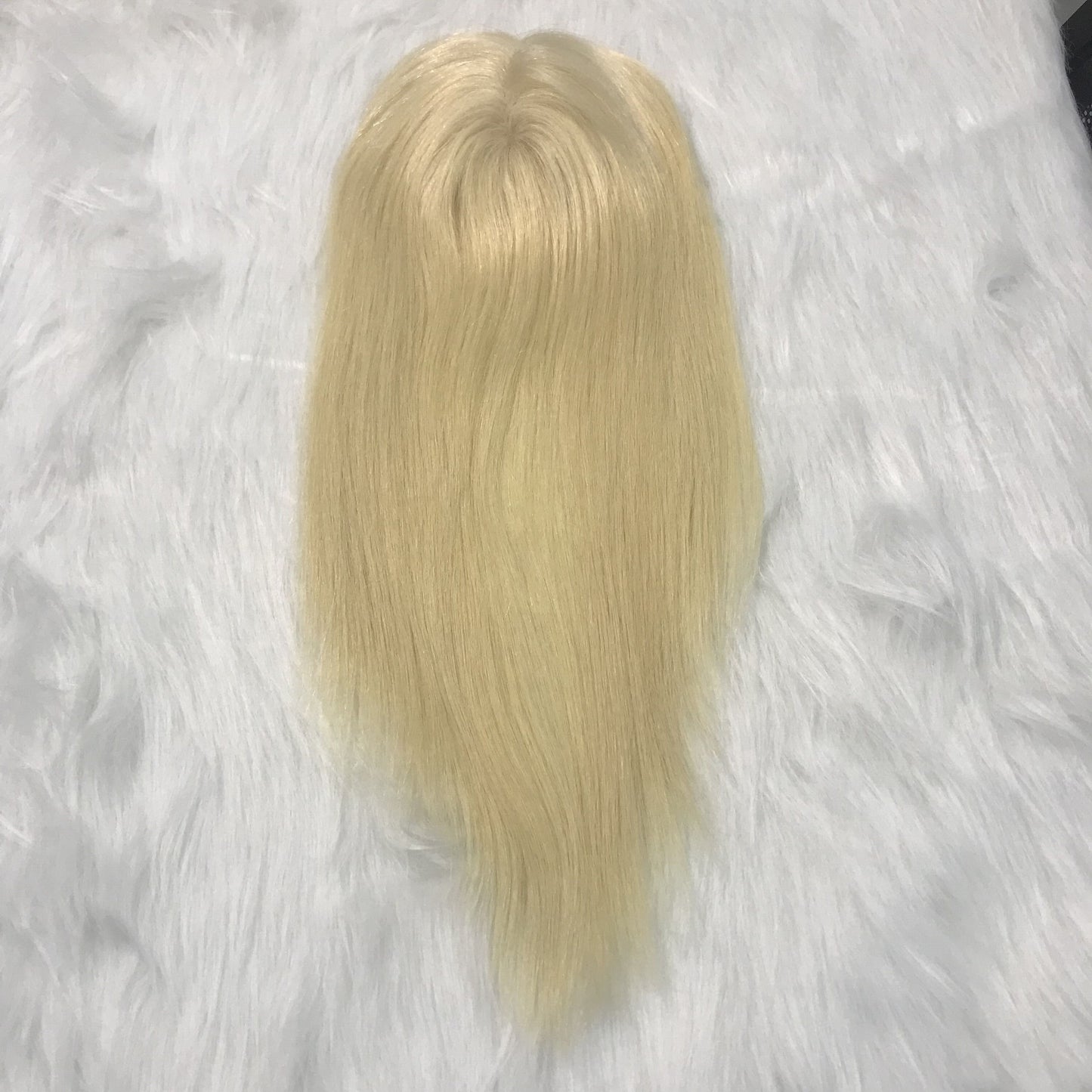 HIGHT QUALITY NATURAL FULL TOP MONO TOPPER HAIR