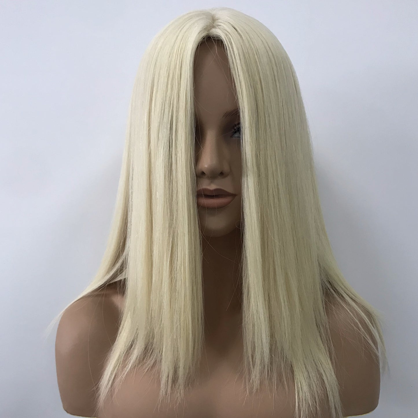 HIGHT QUALITY LIGHT HAIR NATURAL LOOKING SILK TOP WIG