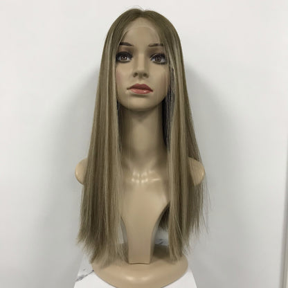 SWISS LACE REAL HAIR FOR WITHE WOMEN JEWISH WIG