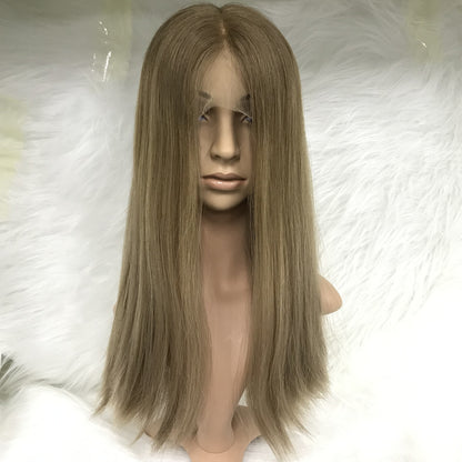 3"*5" JEWISH INVISIBLE LACE WIG HUMAN HAIR