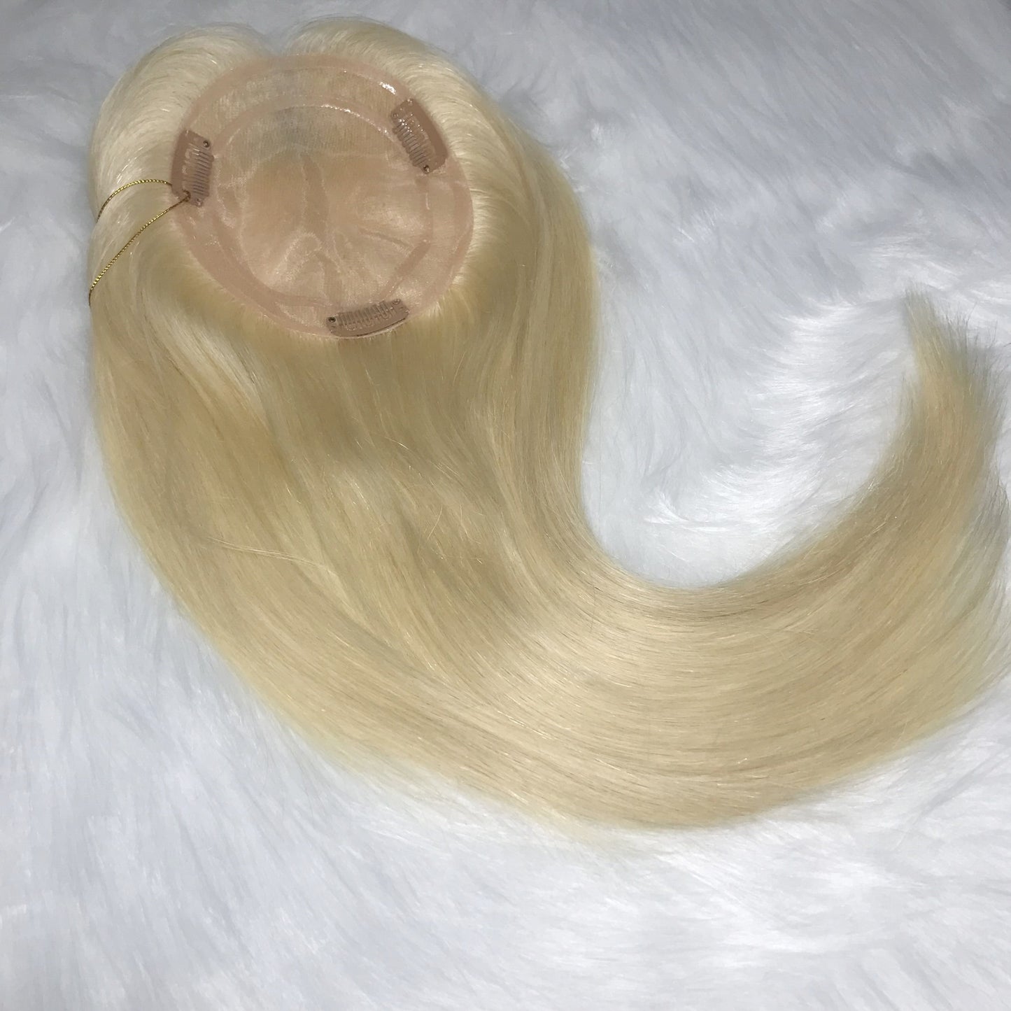 HIGHT QUALITY NATURAL FULL TOP MONO TOPPER HAIR