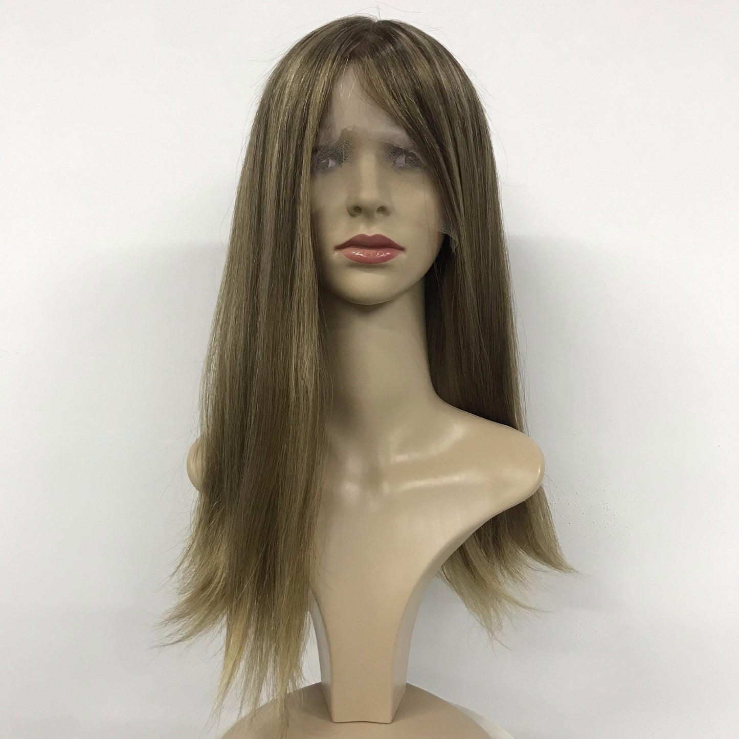 3"*5" HUMAN HAIR SILK CLOTH INVISIBLE HD  LACE WIG