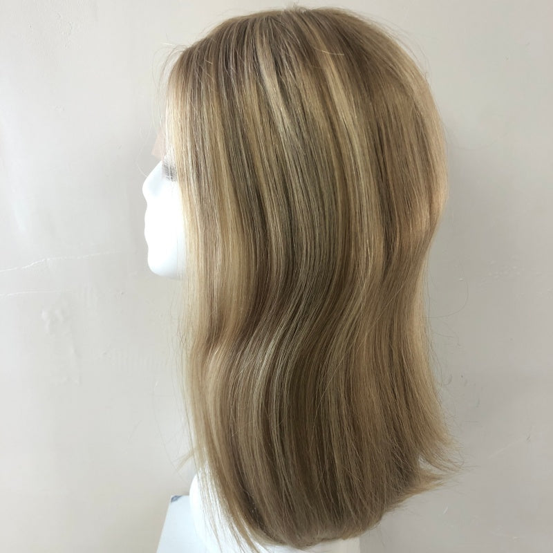 PERFECTION Full Handmade Silicone Wig With HD Swiss Lace Front And Virgin Remy Raw Hair For Women