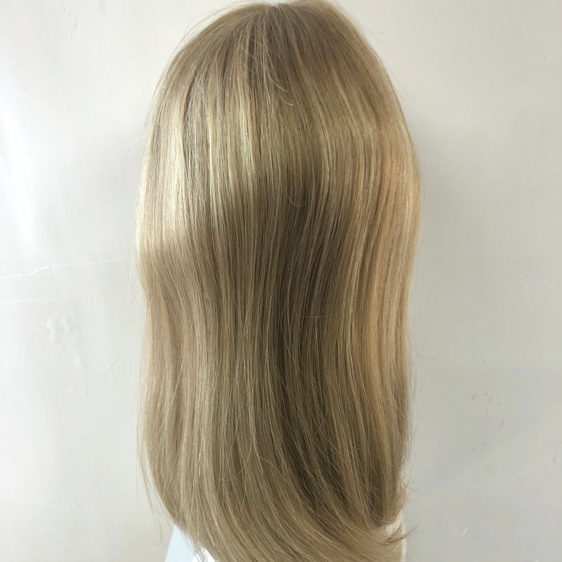 PERFECTION Full Handmade Silicone Wig With HD Swiss Lace Front And Virgin Remy Raw Hair For Women