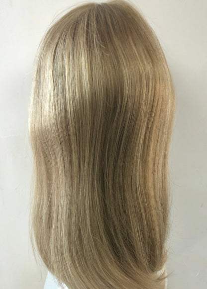 SPECTRA Full Handmade 5x5" Mono Top  Wig With Hard P Mono Lace Front And Virgin Remy Raw Hair For Women