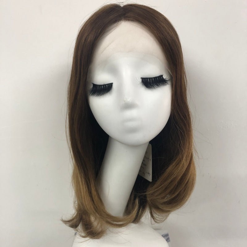 SPECTRA Full Handmade 5x5" Mono Top  Wig, With Hard P Mono Lace Front And Virgin Remy Raw Hair For Women
