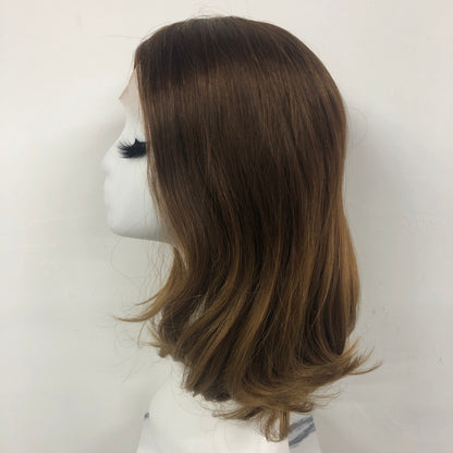 DAMOND  Full Handmade 5x5" Mono Top Wig With HD Swiss Lace front And Virgin Remy Raw Hair For Women