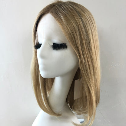 DAMOND  Full Handmade 5x5" Mono Top Wig With HD Swiss Lace front And Virgin Remy Raw Hair For Women