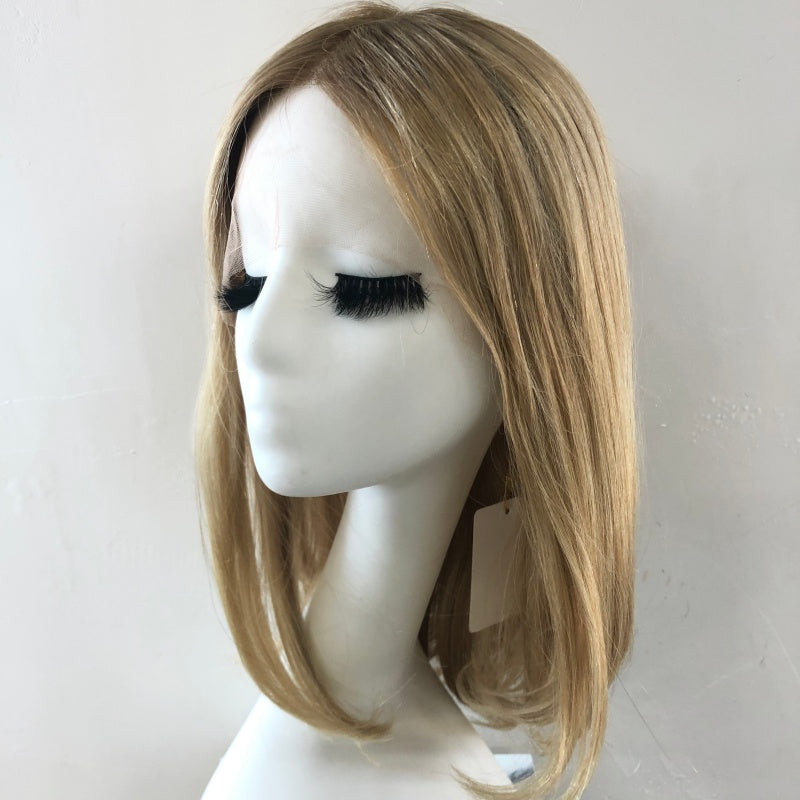 SECON Full Handmade Silicon Wig , With HD Swiss Lace Front And Virgin Remy Raw Hair For Women