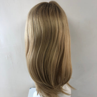 SPECTRA Full Handmade 5x5" Mono Top  Wig, With Hard P Mono Lace Front And Virgin Remy Raw Hair For Women