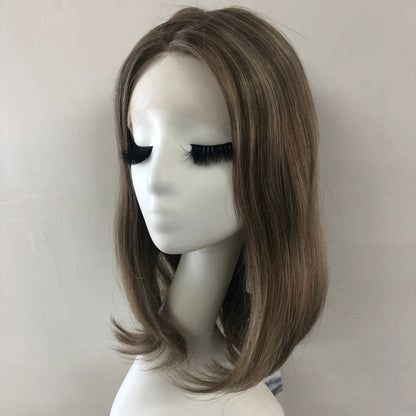 SPECTRA Full Handmade 5x5" Mono Top  Wig, With Hard P Mono Lace Front And Virgin Remy Raw Hair For Women