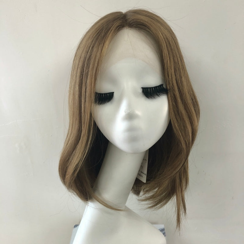SPECTRA Full Handmade 5x5" Mono Top  Wig, With Hard P Mono Lace Front And Virgin Remy Raw Hair For Women