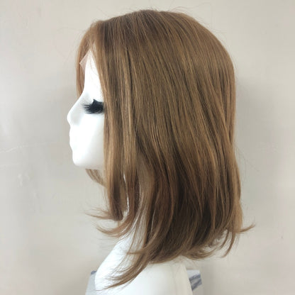 SPECTRA Full Handmade 5x5" Mono Top  Wig, With Hard P Mono Lace Front And Virgin Remy Raw Hair For Women