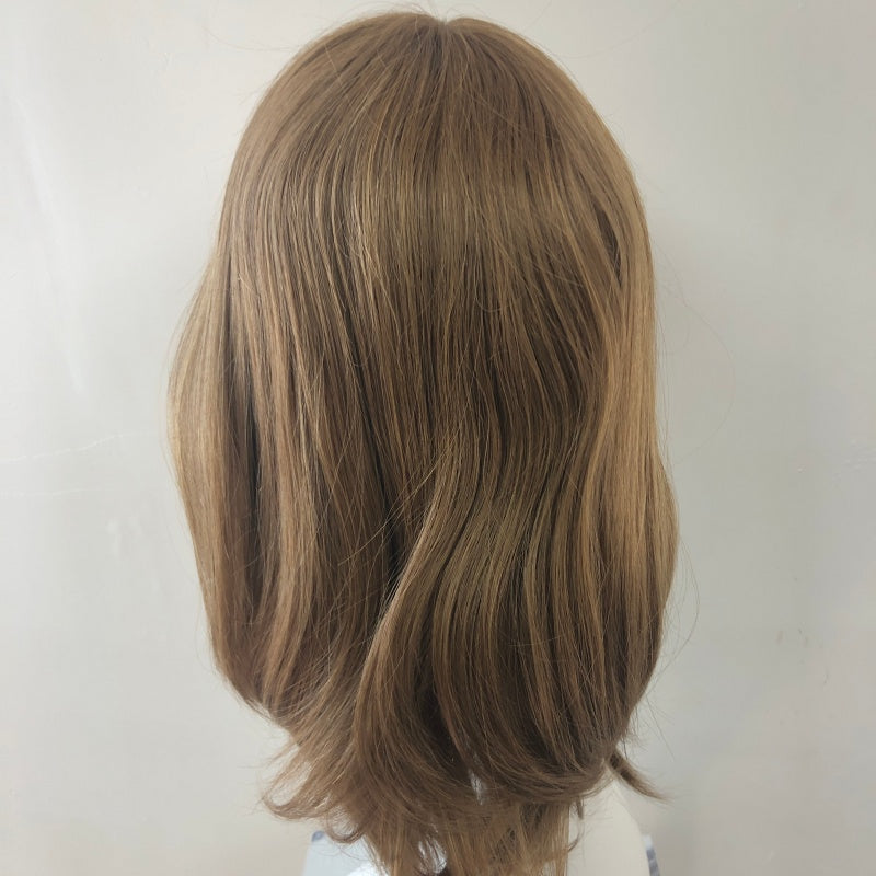 SECON Full Handmade Silicon Wig , With HD Swiss Lace Front And Virgin Remy Raw Hair For Women