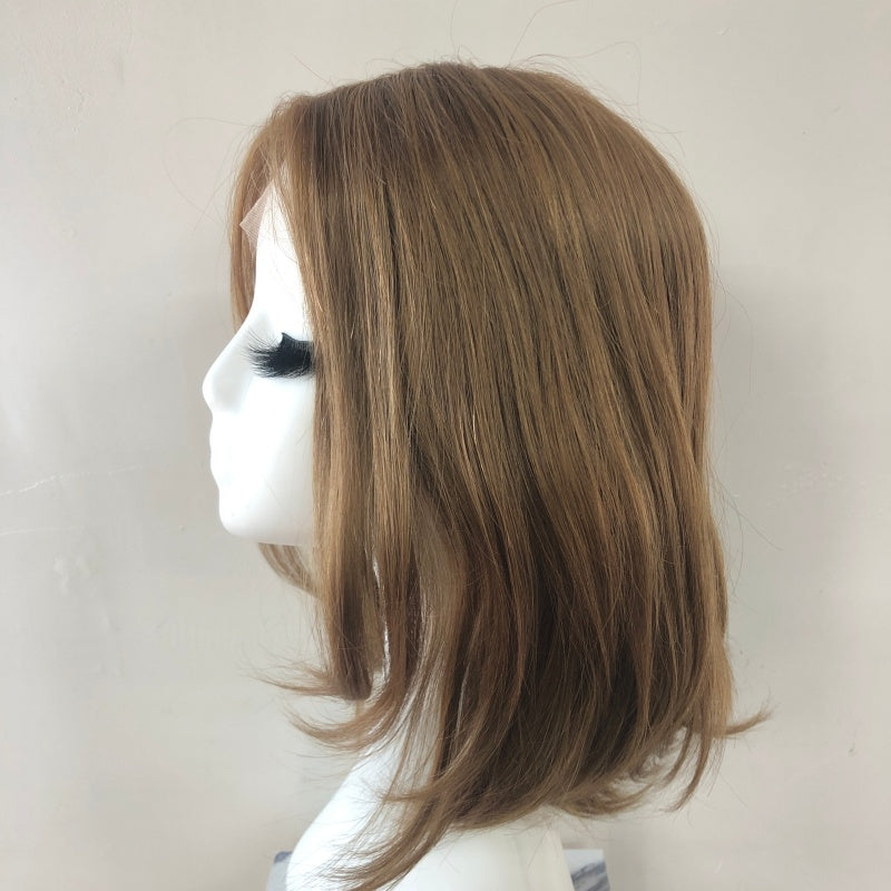 PERFECTION Full Handmade Silicone Wig With HD Swiss Lace Front And Virgin Remy Raw Hair For Women
