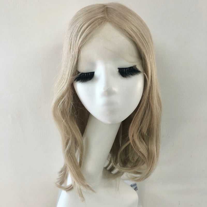 DAMOND  Full Handmade 5x5" Mono Top Wig With HD Swiss Lace front And Virgin Remy Raw Hair For Women
