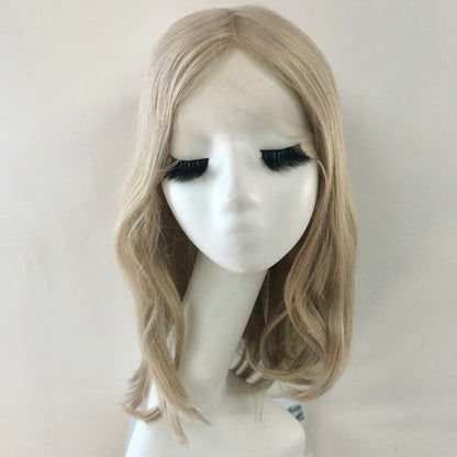 SECON Full Handmade Silicon Wig , With HD Swiss Lace Front And Virgin Remy Raw Hair For Women
