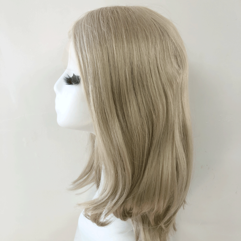 PERFECTION Full Handmade Silicone Wig With HD Swiss Lace Front And Virgin Remy Raw Hair For Women