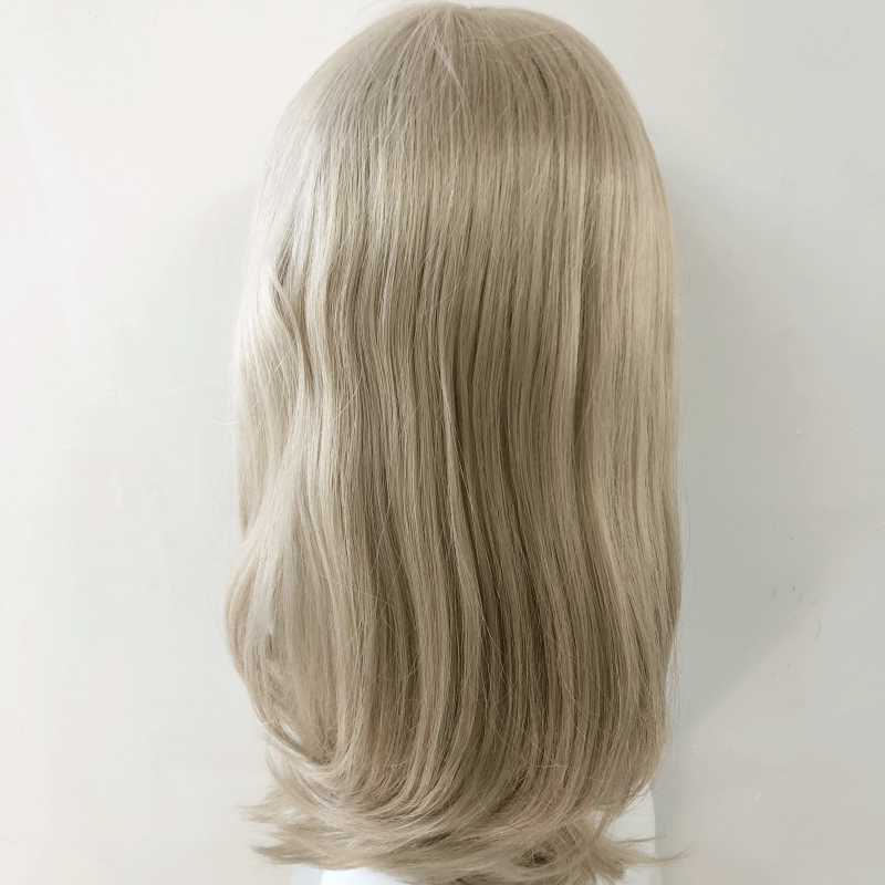 PERFECTION Full Handmade Silicone Wig With HD Swiss Lace Front And Virgin Remy Raw Hair For Women