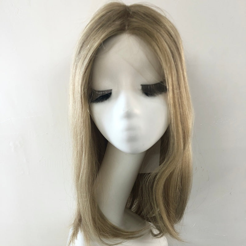 SPECTRA Full Handmade 5x5" Mono Top  Wig, With Hard P Mono Lace Front And Virgin Remy Raw Hair For Women