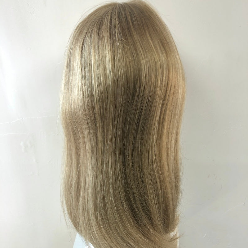 SPECTRA Full Handmade 5x5" Mono Top  Wig, With Hard P Mono Lace Front And Virgin Remy Raw Hair For Women