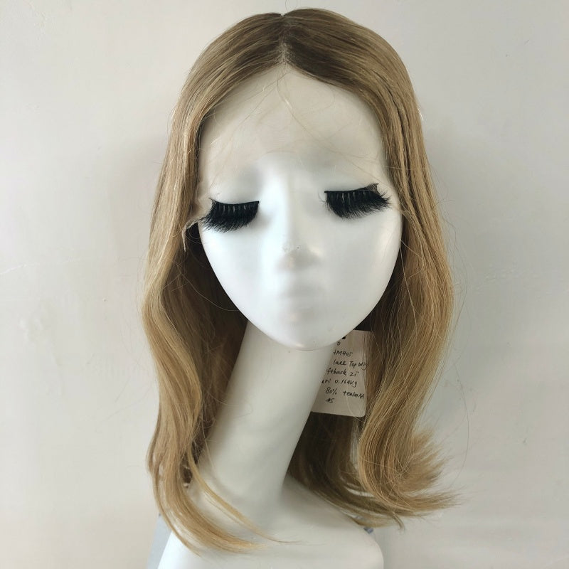 SPECTRA Full Handmade 5x5" Mono Top  Wig, With Hard P Mono Lace Front And Virgin Remy Raw Hair For Women