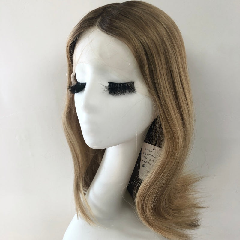SECON Full Handmade Silicon Wig , With HD Swiss Lace Front And Virgin Remy Raw Hair For Women