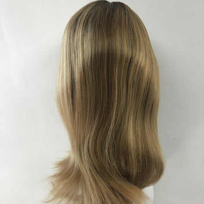 SECON Full Handmade Silicon Wig , With HD Swiss Lace Front And Virgin Remy Raw Hair For Women