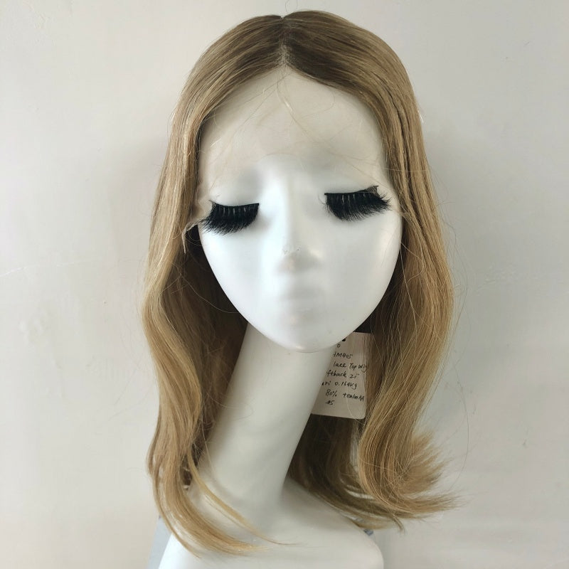 PERFECTION Full Handmade Silicone Wig With HD Swiss Lace Front And Virgin Remy Raw Hair For Women