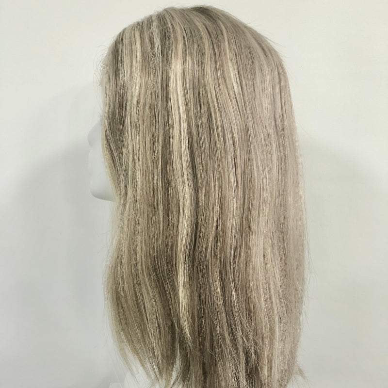 SEASON Full Handmade Silicon Wig With HD Swiss Lace front And Virgin Remy Raw Hair For Women
