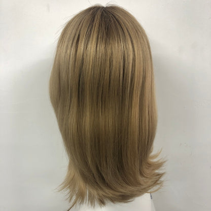 DAMOND  Full Handmade 5x5" Mono Top Wig With HD Swiss Lace front And Virgin Remy Raw Hair For Women