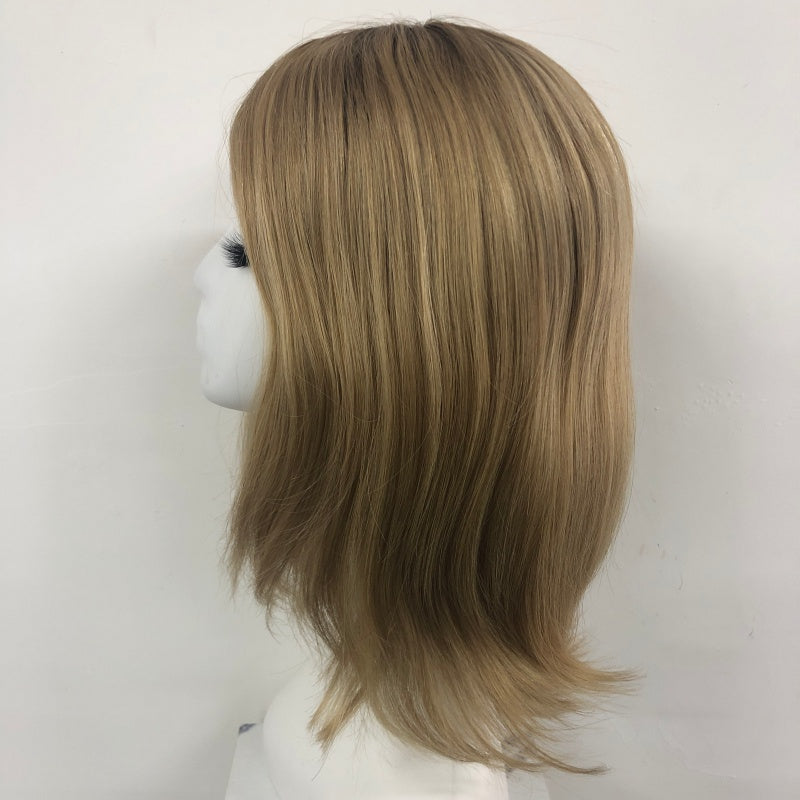 PERFECTION Full Handmade Silicone Wig With HD Swiss Lace Front And Virgin Remy Raw Hair For Women
