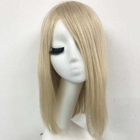 SECON Full Handmade Silicon Wig With HD Swiss Lace Front And Virgin Remy Raw Hair For Women