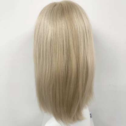 DAMOND  Full Handmade 5x5" Mono Top Wig With HD Swiss Lace front And Virgin Remy Raw Hair For Women