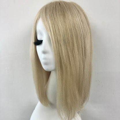 PERFECTION Full Handmade Silicone Wig With HD Swiss Lace Front And Virgin Remy Raw Hair For Women