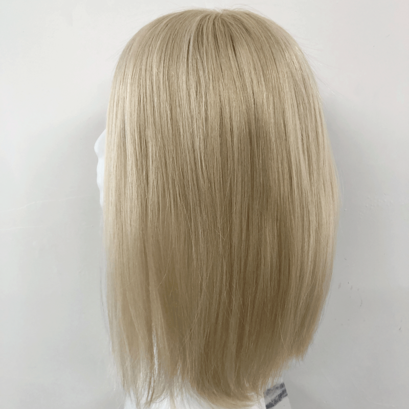 PERFECTION Full Handmade Silicone Wig With HD Swiss Lace Front And Virgin Remy Raw Hair For Women