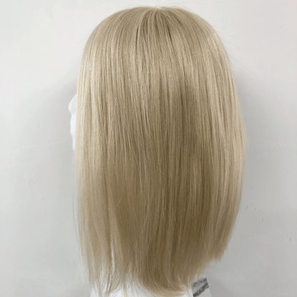 PERFECTION Full Handmade Silicone Wig With HD Swiss Lace Front And Virgin Remy Raw Hair For Women