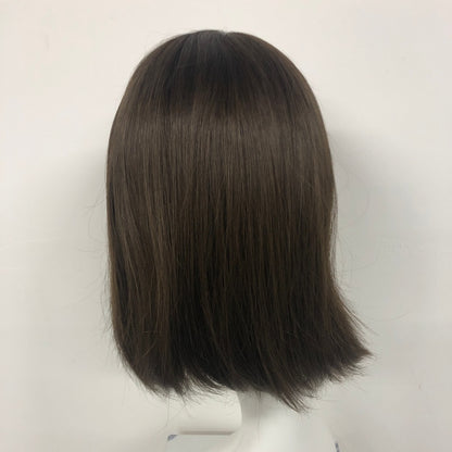SEASON Full Handmade Silicon Wig With HD Swiss Lace front And Virgin Remy Raw Hair For Women