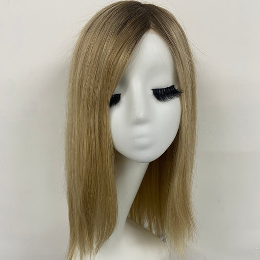 LEVITA Full Handmade Mono Top Wig With P Mono Lace Front & Silk Cover For Women LEVITA Full Handmade Mono Top Wig With P Mono Lace Front & Silk Cover LEVITA Full Handmade Mono Top Wig With P Mono Lace Front & Silk Cover（副本）