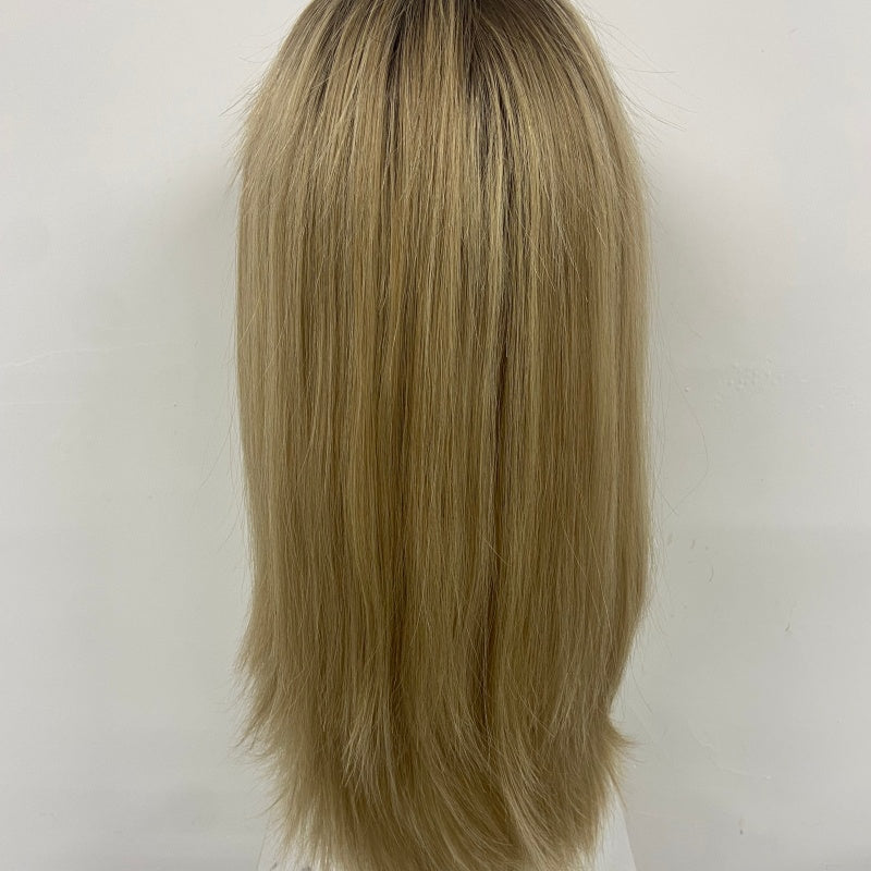 LEVITA Full Handmade Mono Top Wig With P Mono Lace Front & Silk Cover For Women LEVITA Full Handmade Mono Top Wig With P Mono Lace Front & Silk Cover LEVITA Full Handmade Mono Top Wig With P Mono Lace Front & Silk Cover（副本）