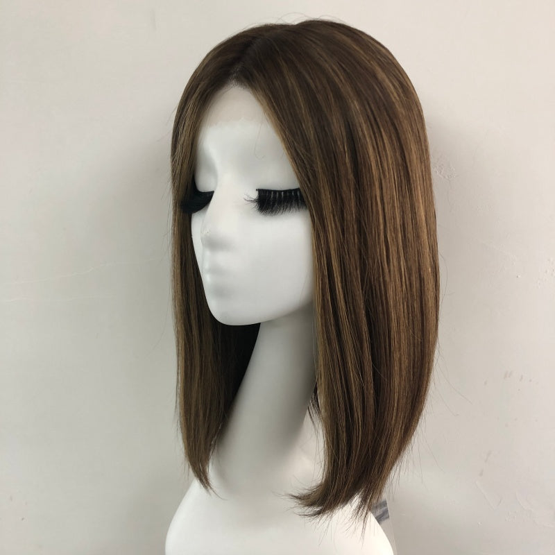 SEASON Full Handmade Silicon Wig With HD Swiss Lace front And Virgin Remy Raw Hair For Women