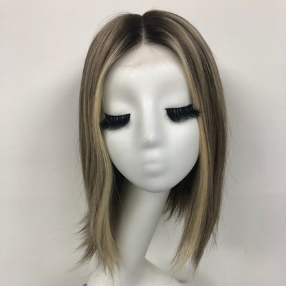 SEASON Full Handmade Silicon Wig With HD Swiss Lace front And Virgin Remy Raw Hair For Women