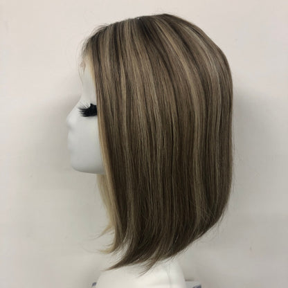 SEASON Full Handmade Silicon Wig With HD Swiss Lace front And Virgin Remy Raw Hair For Women