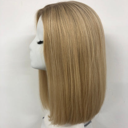Handmade Monofilament Top Wig With HD Swiss Lace Front For Women