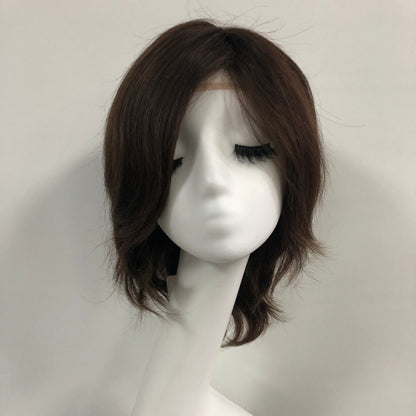 EUFMO Full Handmade 5x5" Mono Top Wig With HD Swiss Lace front And Virgin Remy Raw Hair For Women