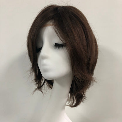 EUFMO Full Handmade 5x5" Mono Top Wig With HD Swiss Lace front And Virgin Remy Raw Hair For Women