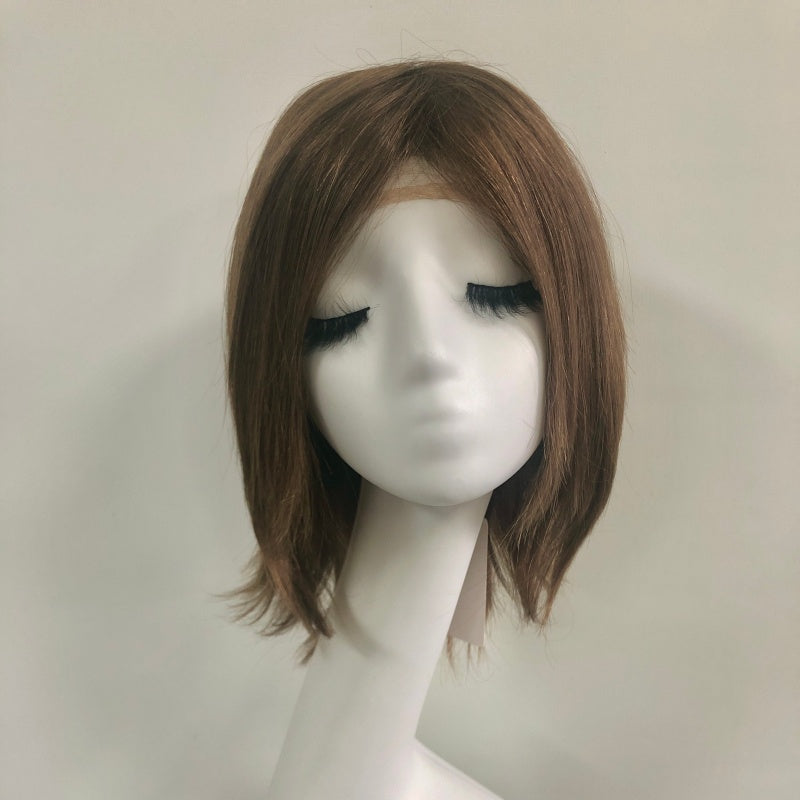 EUFMO Full Handmade 5x5" Mono Top Wig With HD Swiss Lace front And Virgin Remy Raw Hair For Women