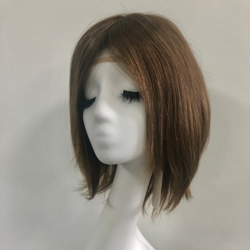 EUFMO Full Handmade 5x5" Mono Top Wig With HD Swiss Lace front And Virgin Remy Raw Hair For Women